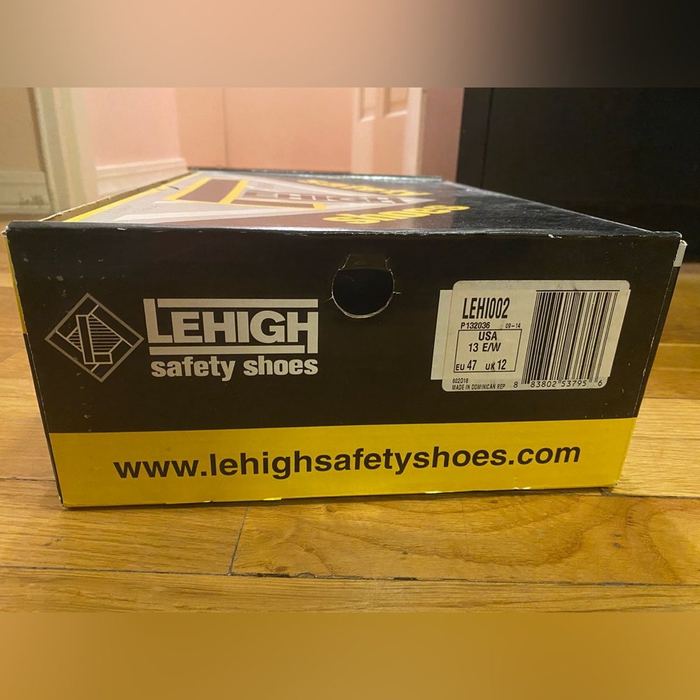 LEHIGH Safety Shoes Men’s 13 Extra Wide - Picture 11 of 11